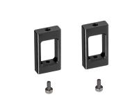 OMPHOBBY M4 / M4 MAX Alu Heckservohalterung (schwarz) # OSHM4055B