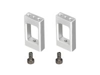 OMPHOBBY M4 Alu Heckservohalterung (silber) # OSHM4055S