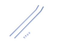 OMPHOBBY M5 / M6 Landegestell Kufen weiß # OSHM5045