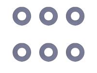 OMPHOBBY Unterlegscheibe Ø3xØ7x0,5 # OSHM5104