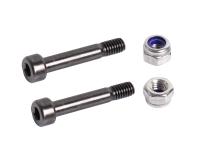 OMPHOBBY M7, M7R Sechskantschraube (Halbgewinde) mit Mutter M4x23 # OSHM7121