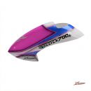 XLPower - Kabinehaube Raspberry - Purple V2 - neue Form für Schnellverschlüsse